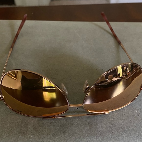 RēVO RELAY ROSE CHAMPAGNE 1014 14 CH Aviator Sunglasses - Picture 6 of 6